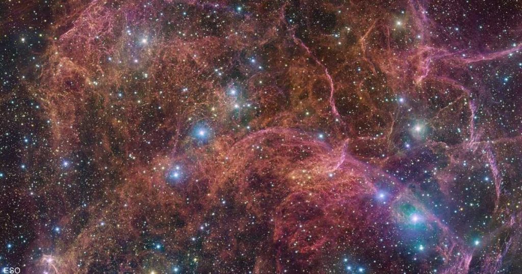 انفجار نجم عملاق يخلف لوحة “مذهلة” في السماء