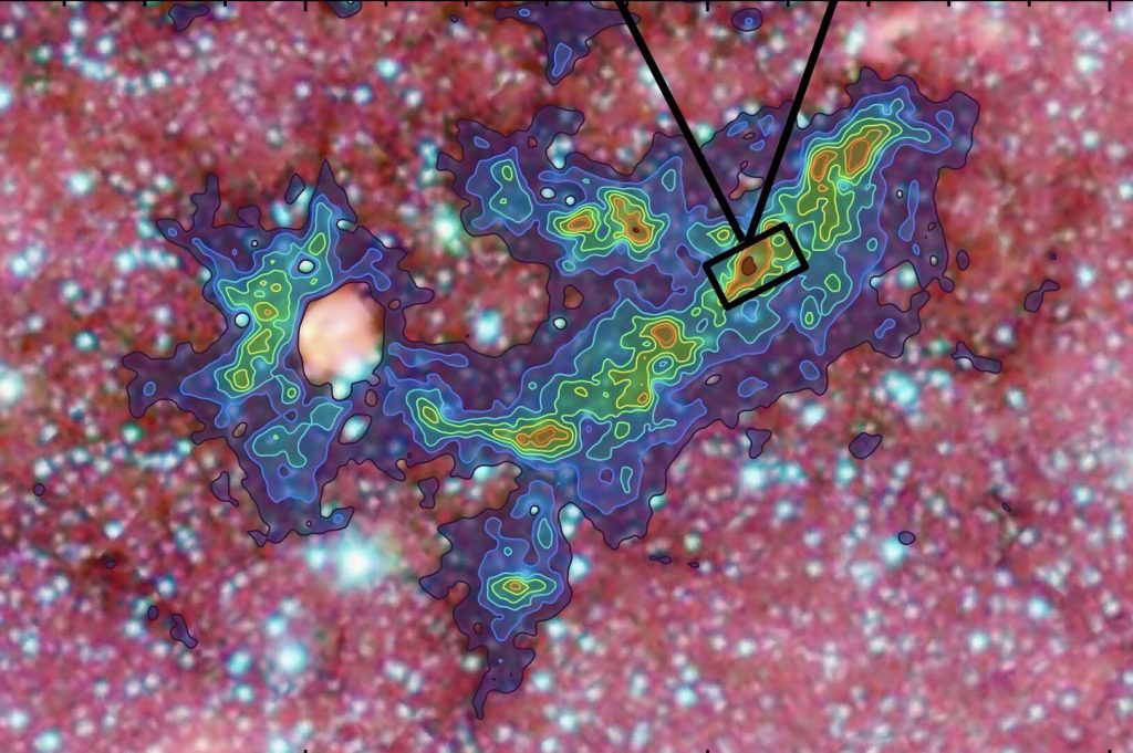 “سحابة التنين” العملاقة قد تحل لغز كيفية تشكل النجوم الضخمة